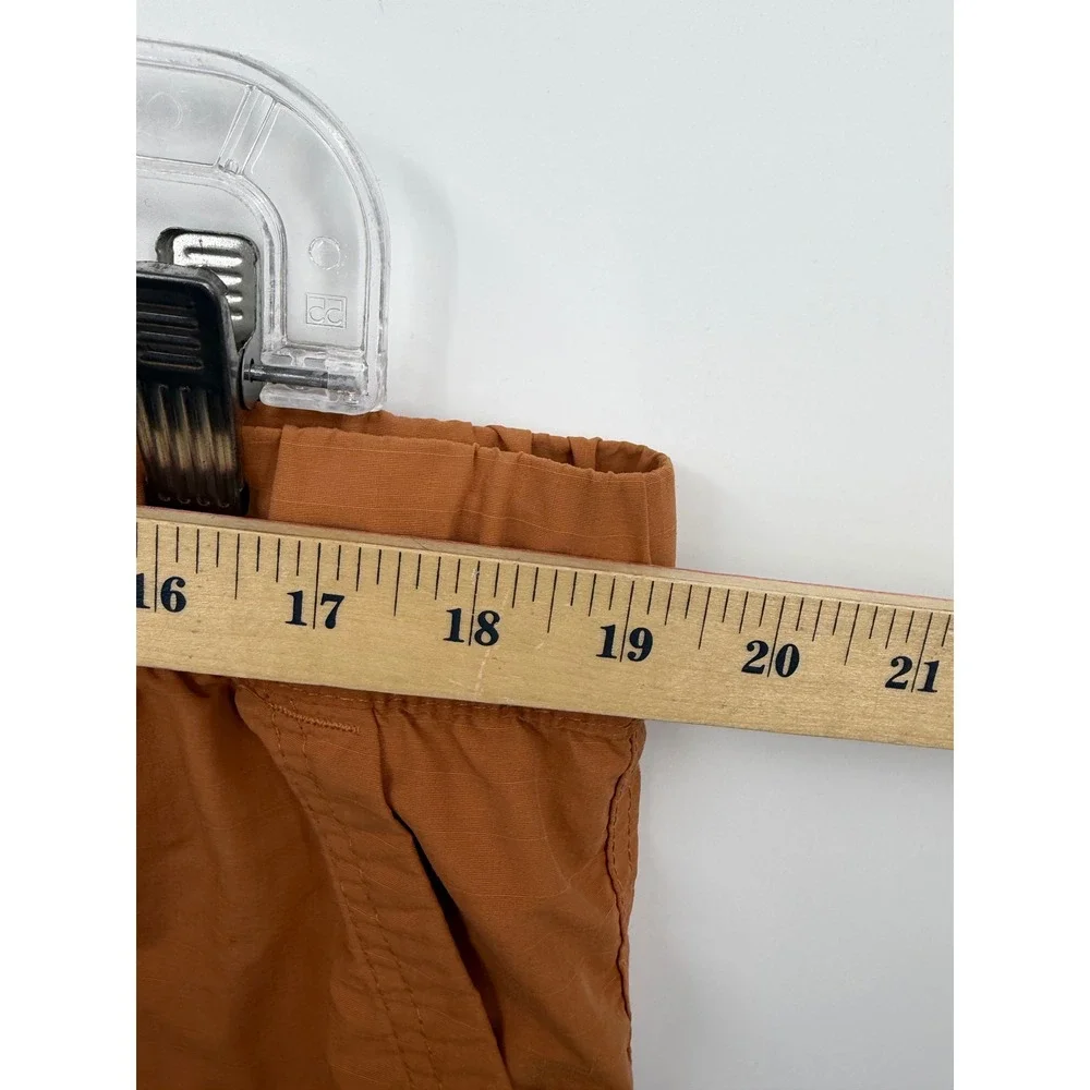 Magellan Outdoors Pro Explore Shorts Womens XL Orange Ripstop‎ Hiking Belted